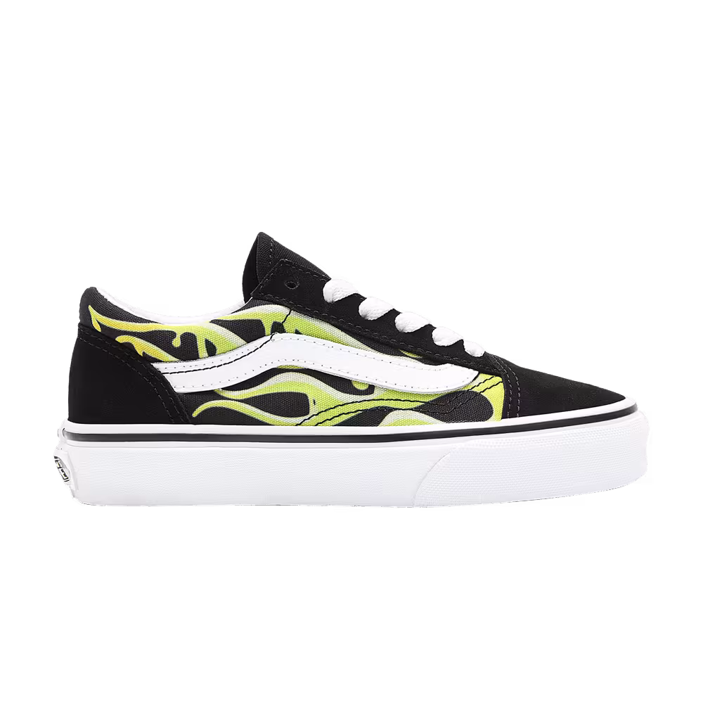 Vans Old Skool Kids Slime Flame