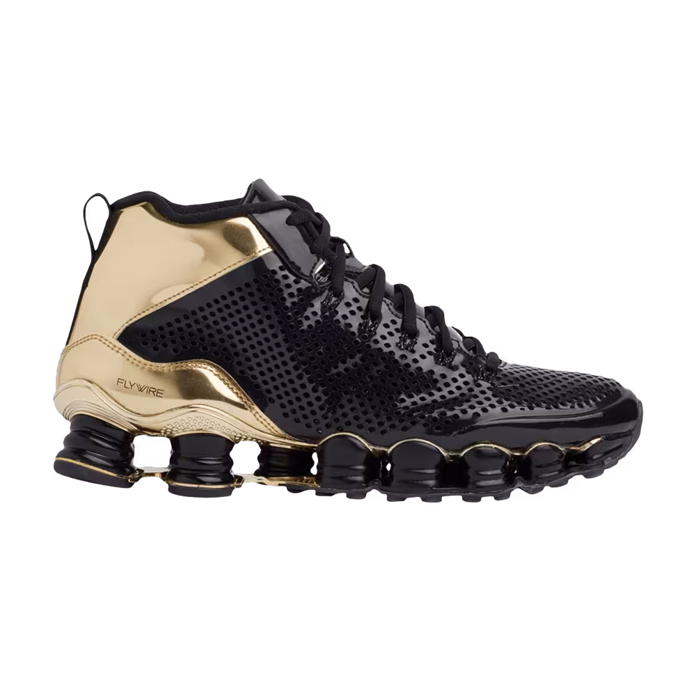 Nike Shox TLX Mid SP Black Metallic Gold