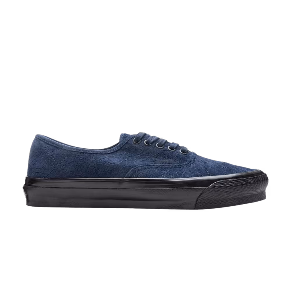 Vans OG Authentic LX Velvet Emboidery - Leopard Dress Blues