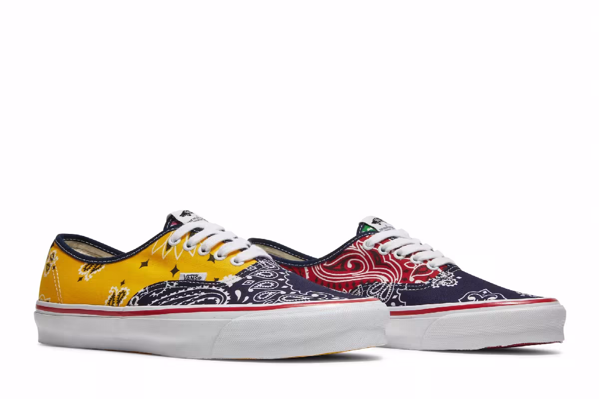 Bedwin & The Heartbreakers x Vans Authentic Bandana Pack - Multi A, view 9
