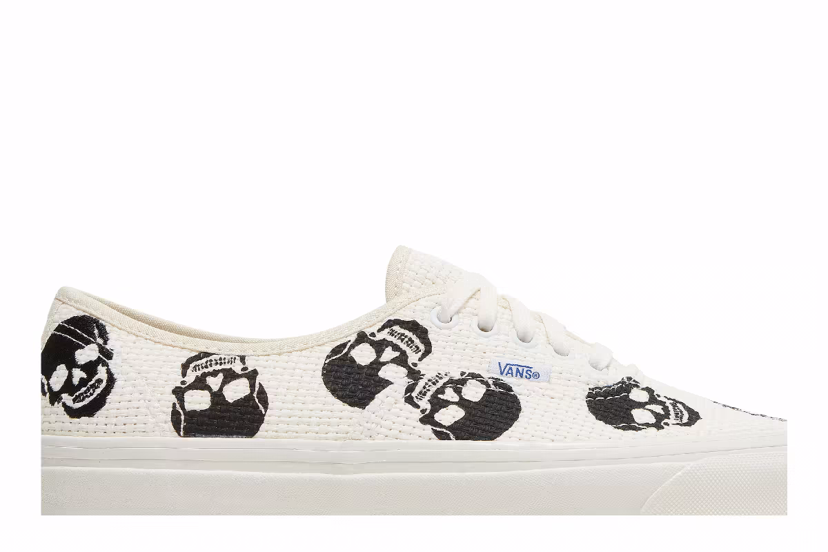 Vans Authentic 44 DX Anaheim Factory - Needlework Skull, view 3