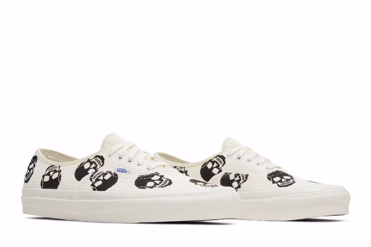 Vans Authentic 44 DX Anaheim Factory - Needlework Skull, view 9