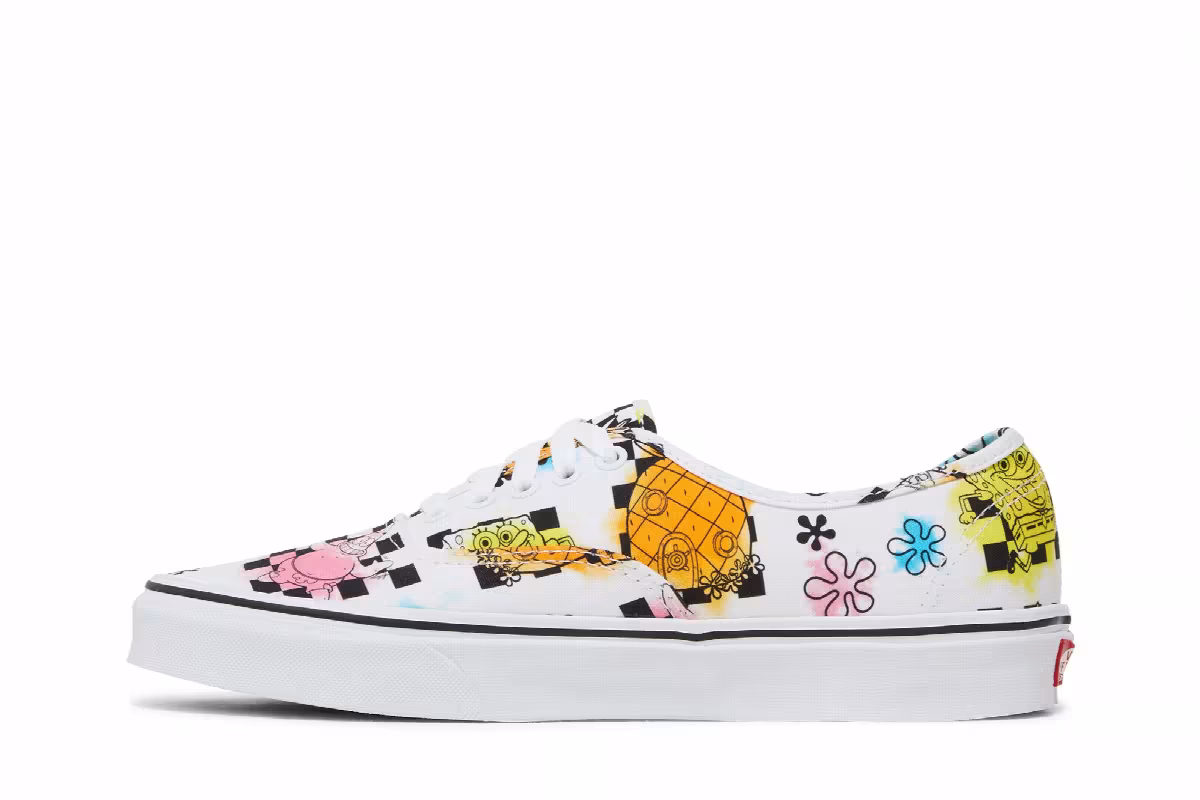 SpongeBob SquarePants x Vans Authentic Aye Aye Captain!, view 4