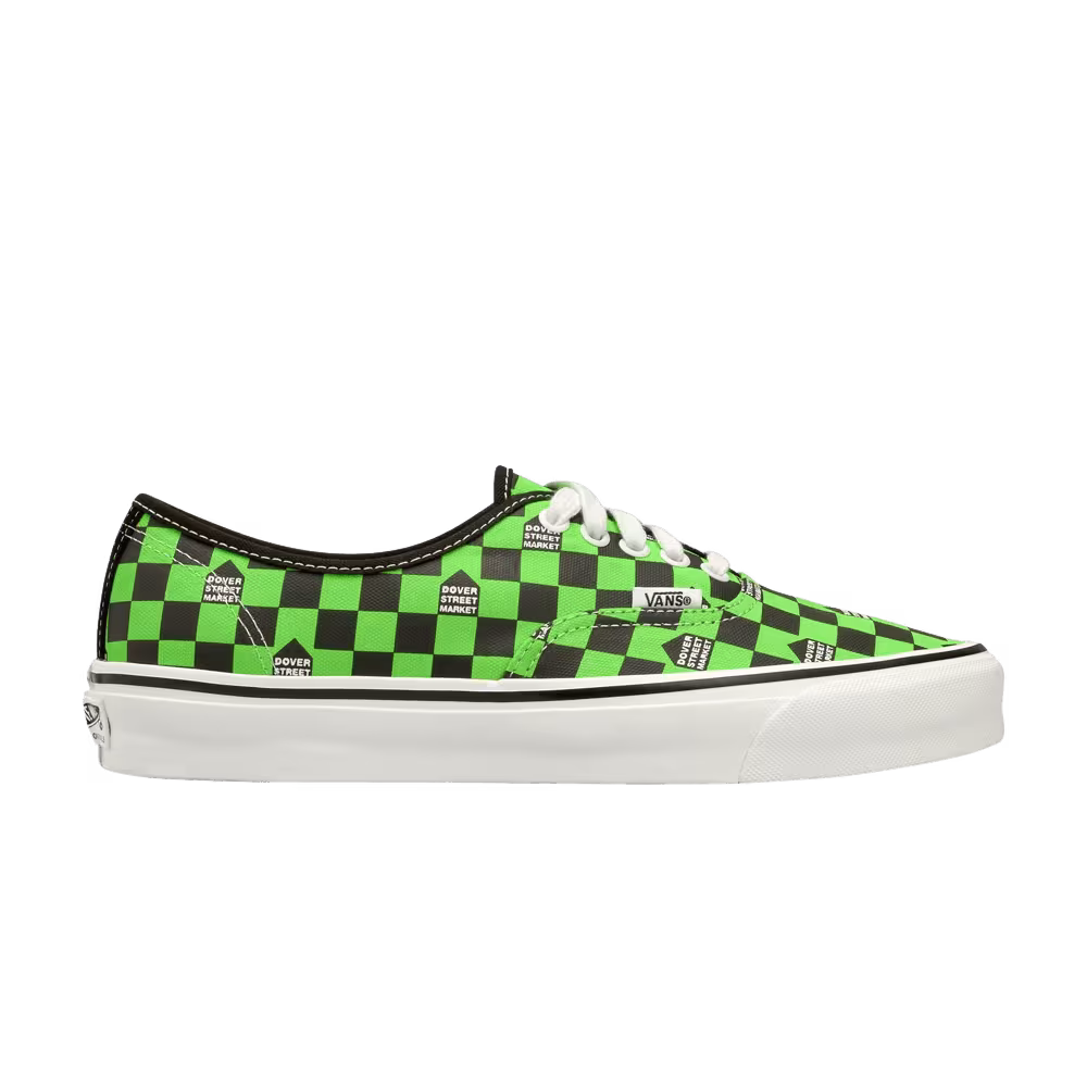 Dover Street Market x Vans OG Authentic LX DSM Checkerboard - Green Gecko