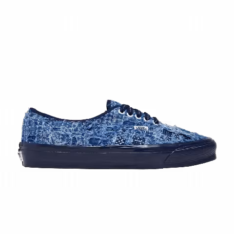 FDMTL x Vans OG Authentic LX 'Distressed Indigo'