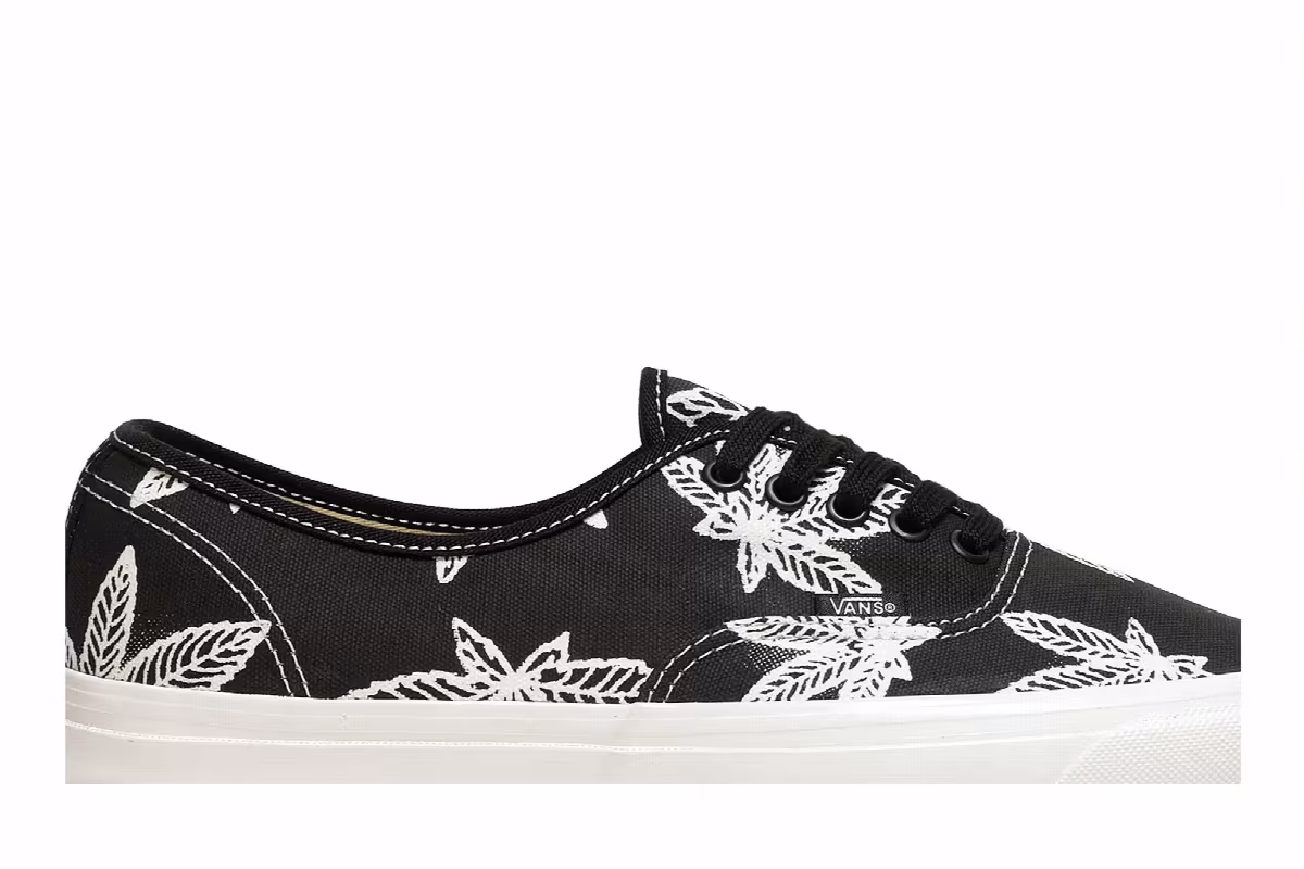 Vans OG Authentic LX Sweet Leaf - Black, view 3