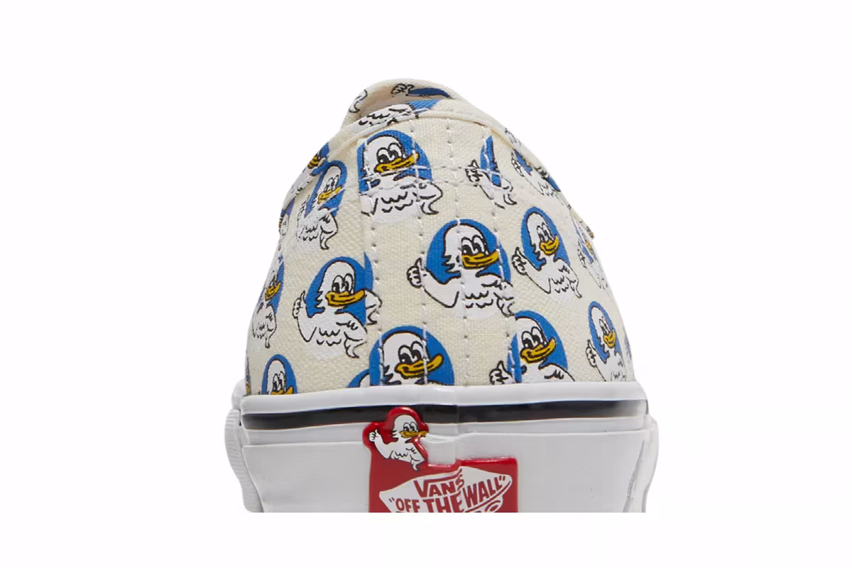 Palace x Vans Skate Authentic Jeremy the Duck - Classic White, view 8
