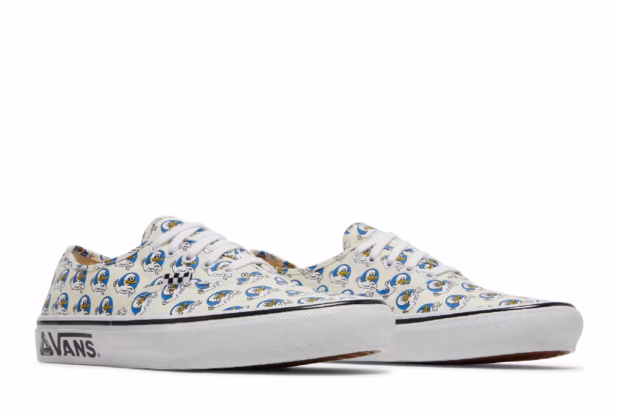 Palace x Vans Skate Authentic Jeremy the Duck - Classic White, view 9