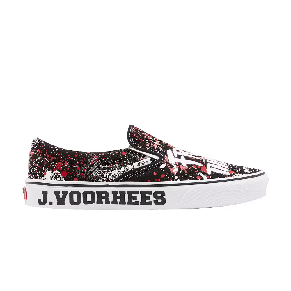 House of Terror x Vans Classic Slip-On Friday The 13th