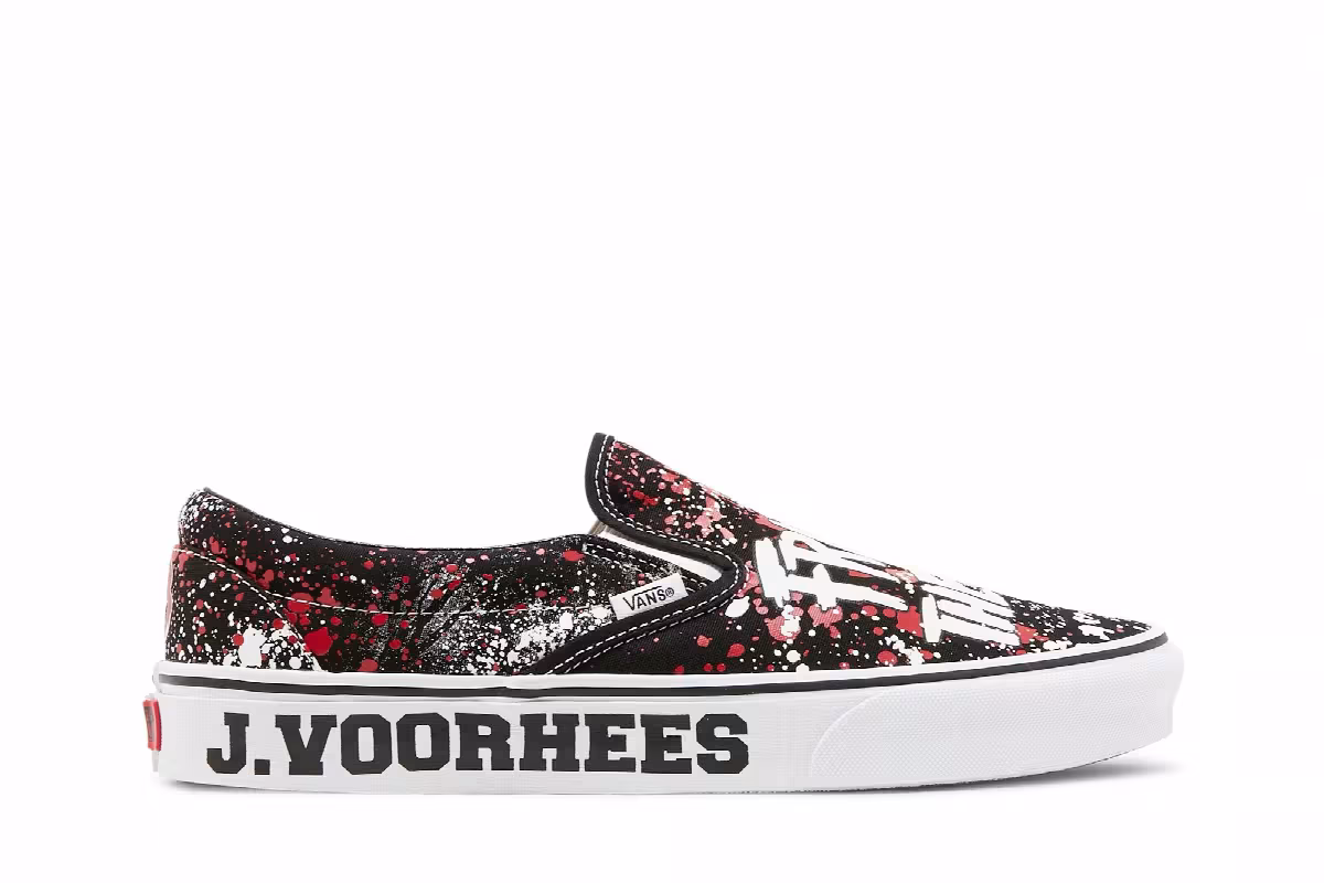 House of Terror x Vans Classic Slip-On Friday The 13th, view 2