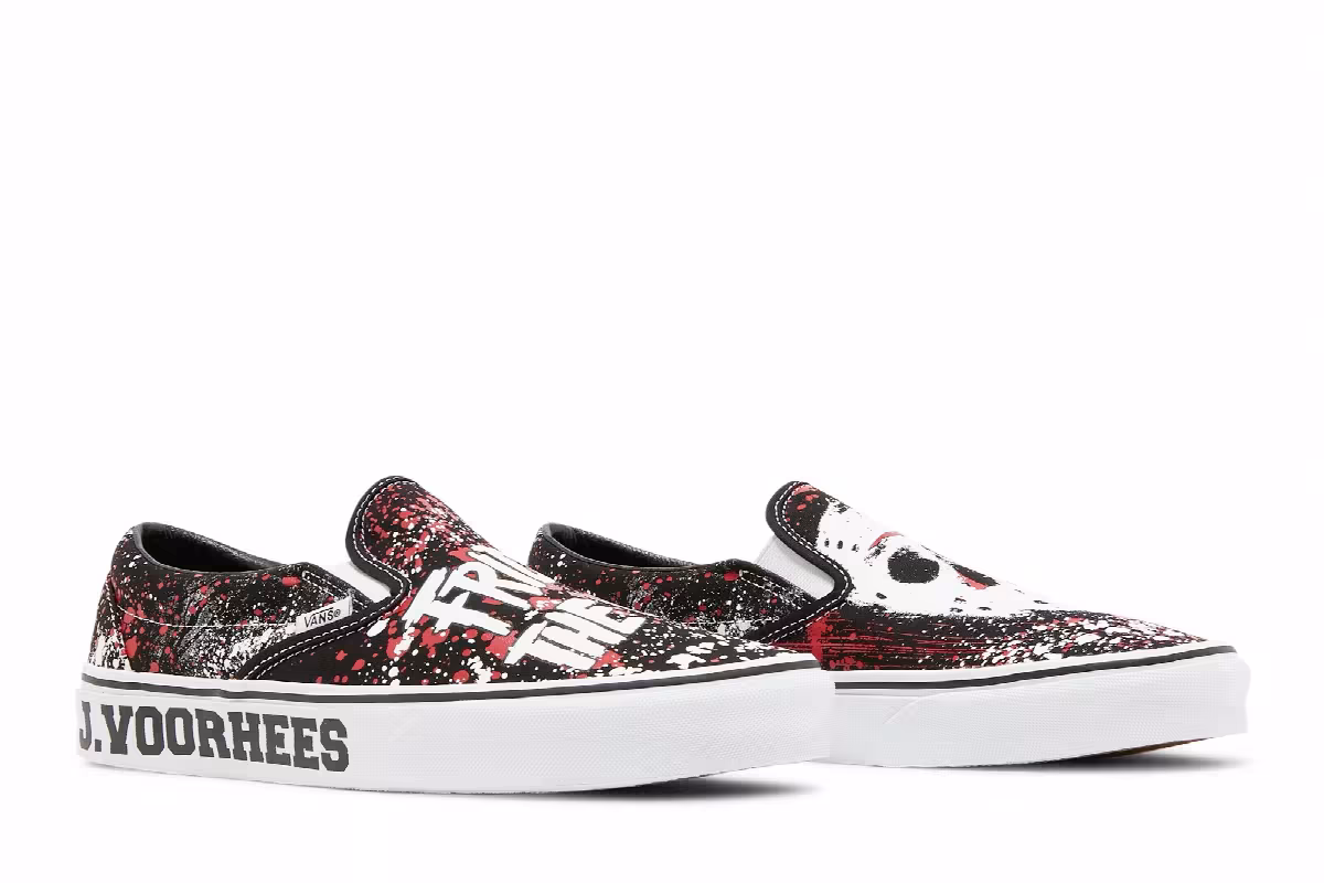 House of Terror x Vans Classic Slip-On Friday The 13th, view 9