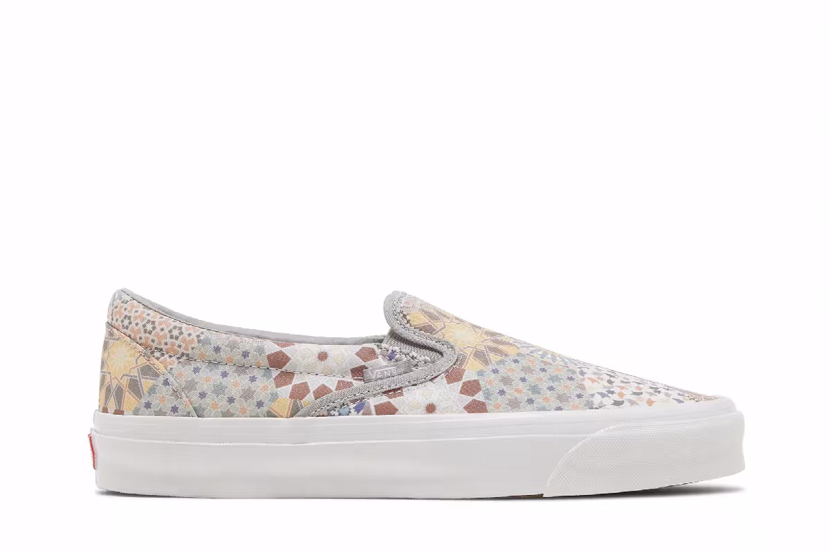 Kith x Vans Vault OG Classic Slip-On LX Multi Tile, view 2