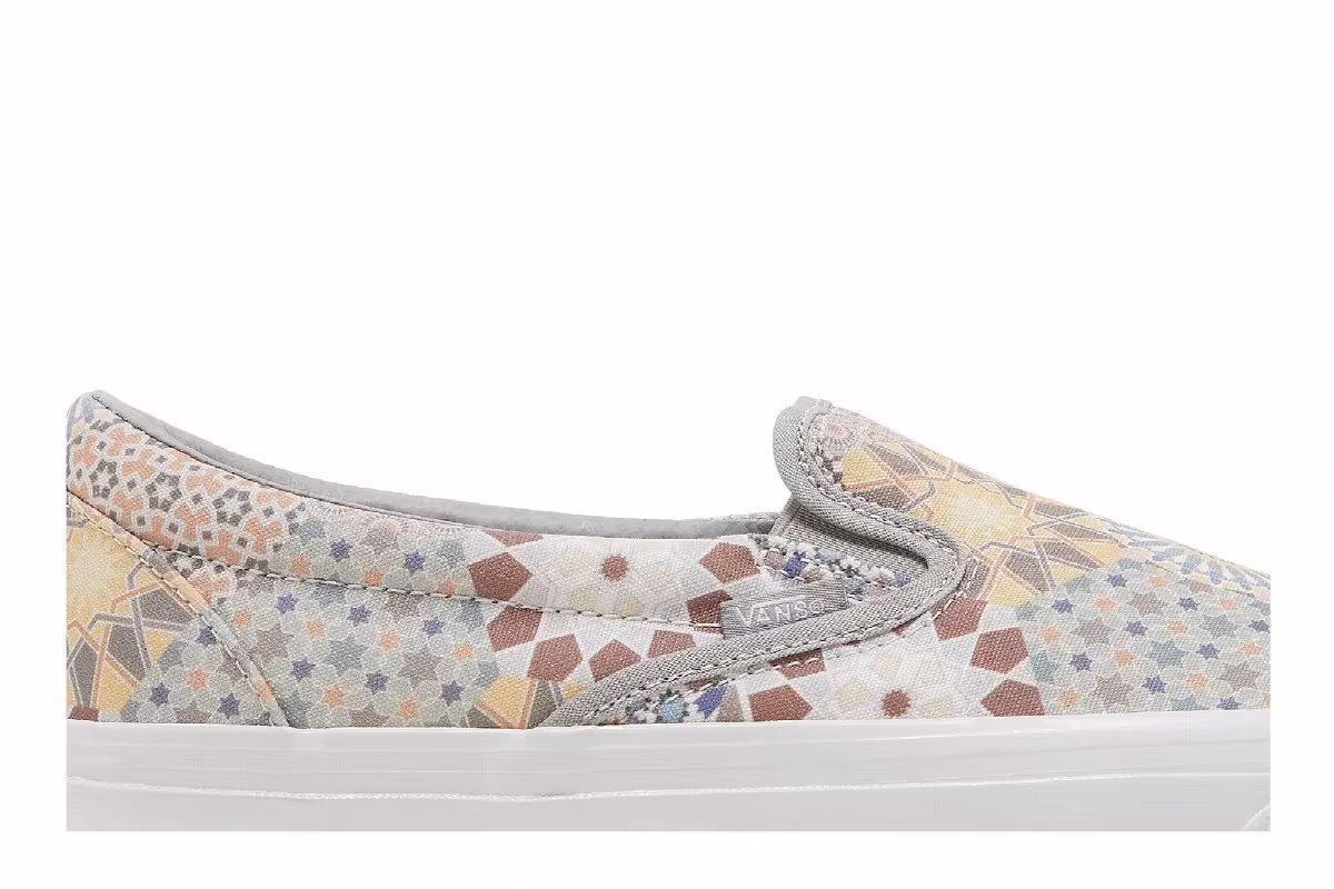 Kith x Vans Vault OG Classic Slip-On LX Multi Tile, view 3