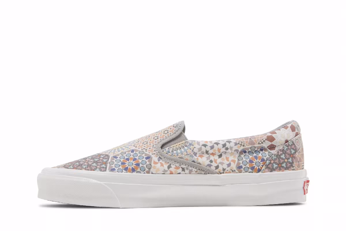 Kith x Vans Vault OG Classic Slip-On LX Multi Tile, view 4