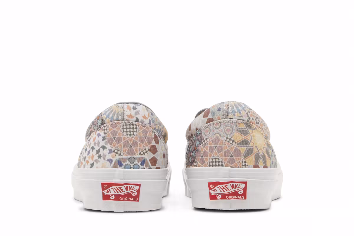Kith x Vans Vault OG Classic Slip-On LX Multi Tile, view 7
