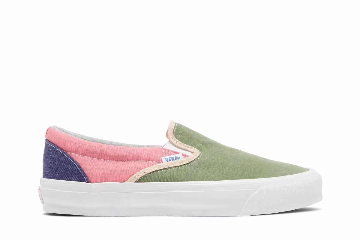 Geoff McFetridge x Vans Vault OG Classic Slip-On LX Transcentcoastal, view 2