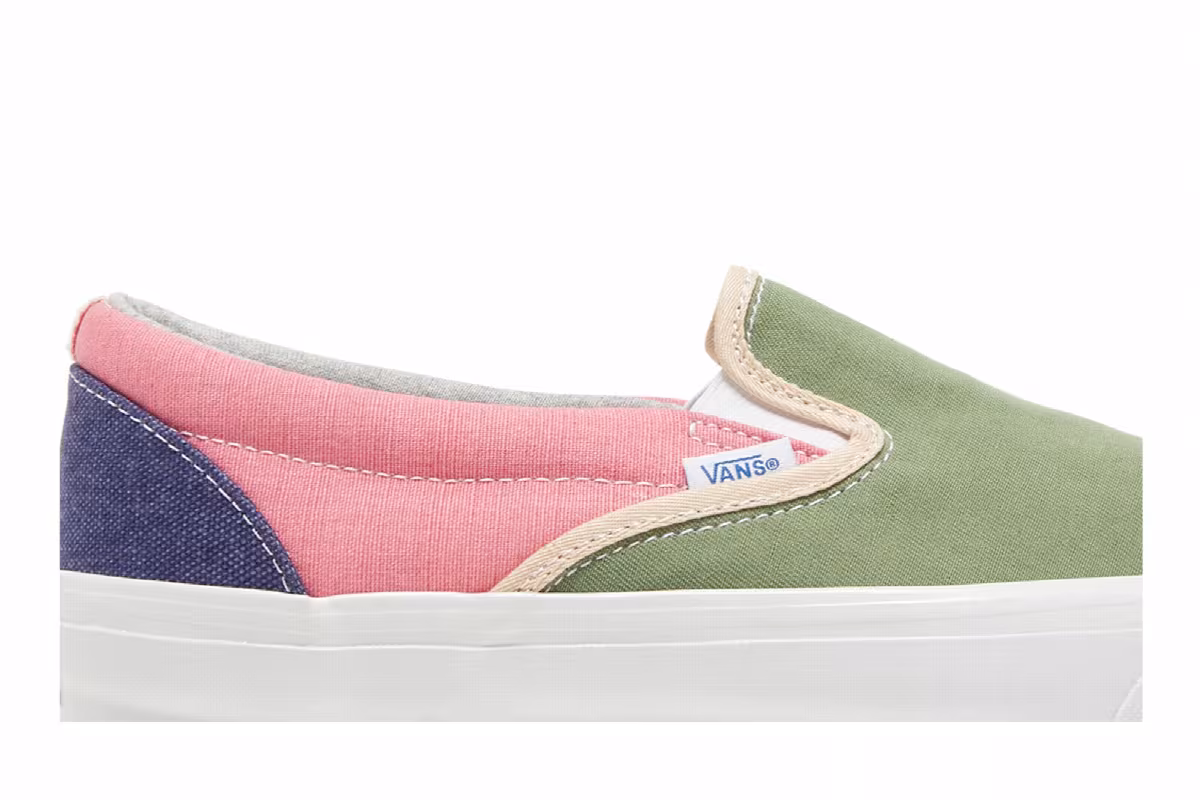 Geoff McFetridge x Vans Vault OG Classic Slip-On LX Transcentcoastal, view 3