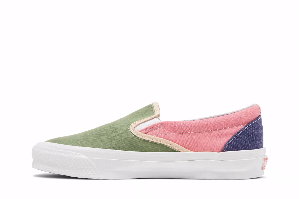 Geoff McFetridge x Vans Vault OG Classic Slip-On LX Transcentcoastal, view 4