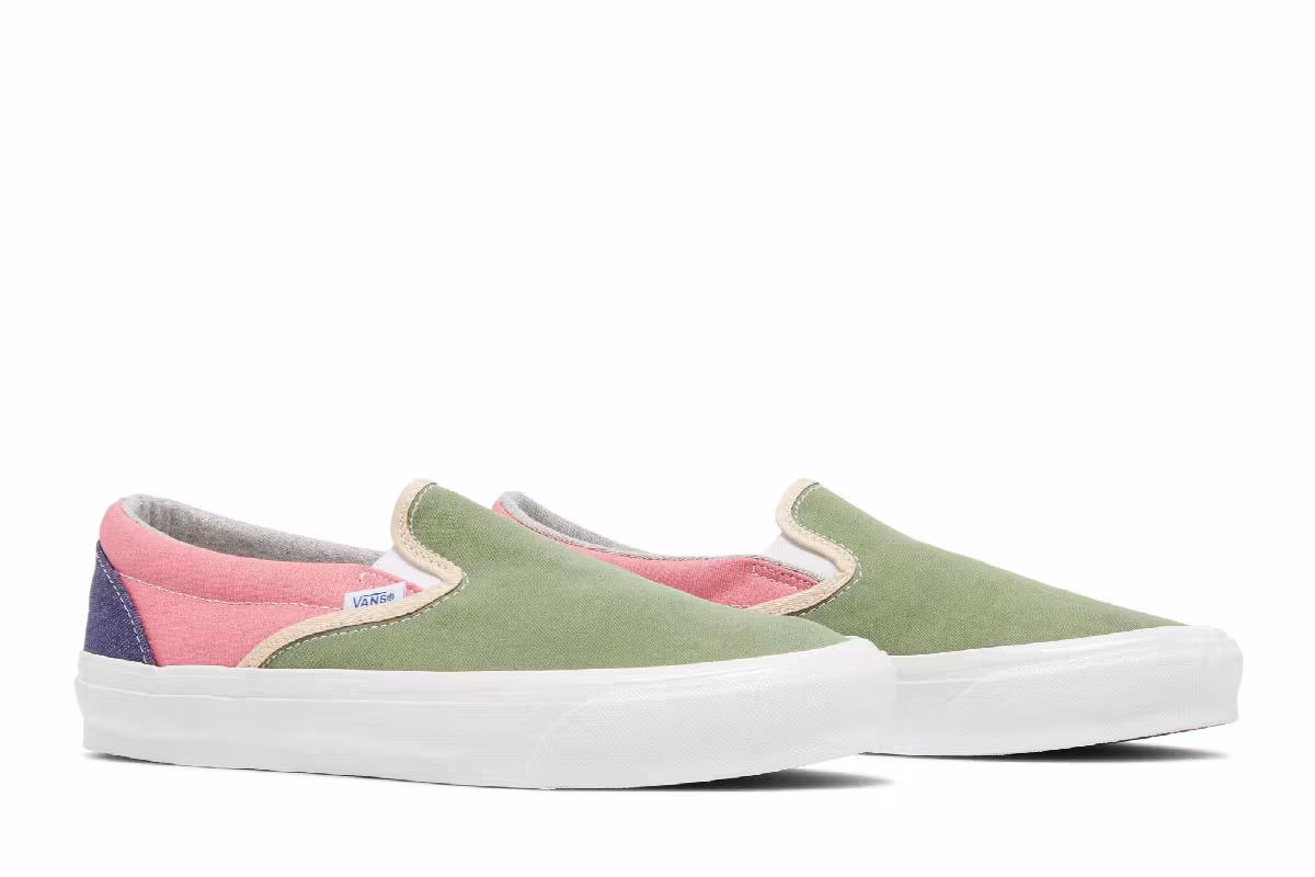 Geoff McFetridge x Vans Vault OG Classic Slip-On LX Transcentcoastal, view 9