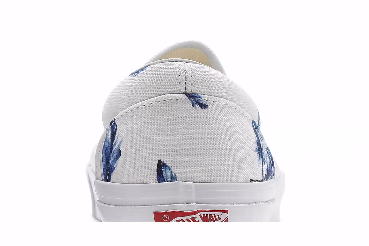 Kith x Vans Vault OG Classic Slip-On LX Feathers, view 8