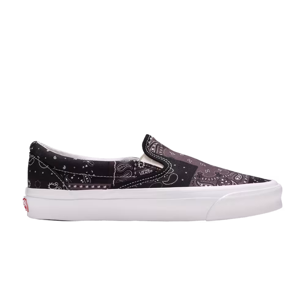 Kith x Vans Vault OG Classic Slip-On LX Bandana - Moonless Night