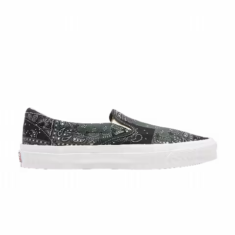 Kith x Vans Vault OG Classic Slip-On LX 'Bandana - Scarab'