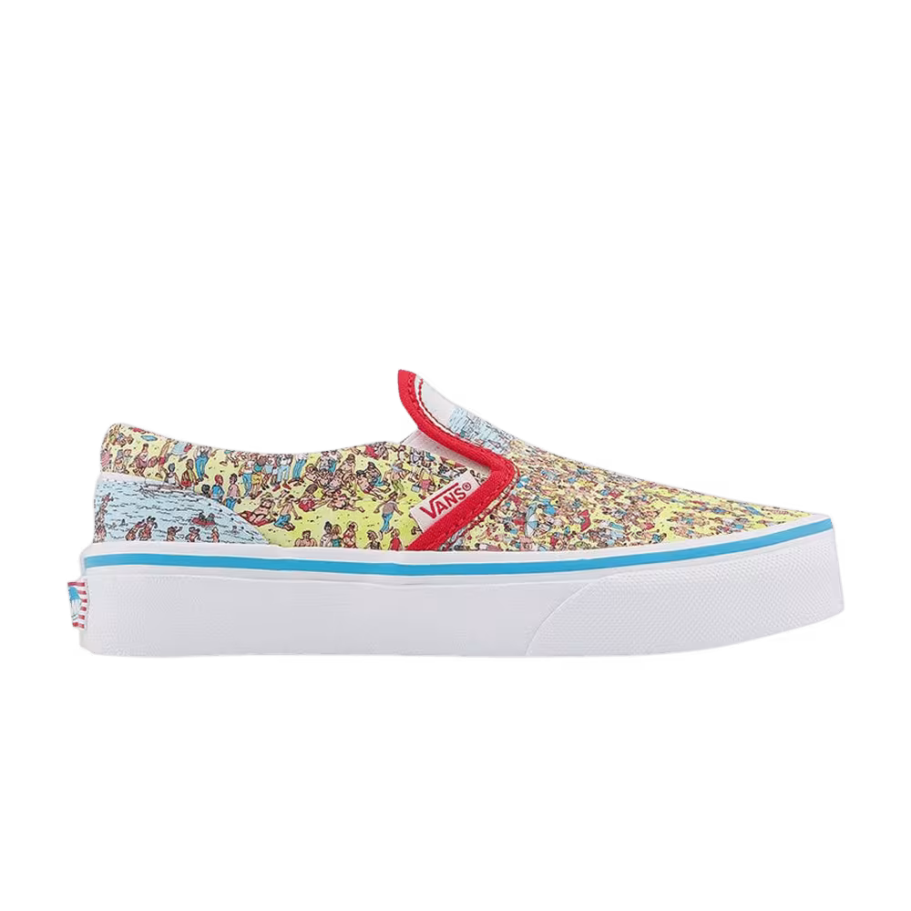 Where's Waldo? x Vans Classic Slip-On Find Steve