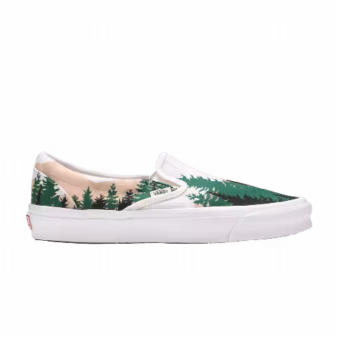 Kith x Vans Vault OG Classic Slip-On LX 'Treescape'