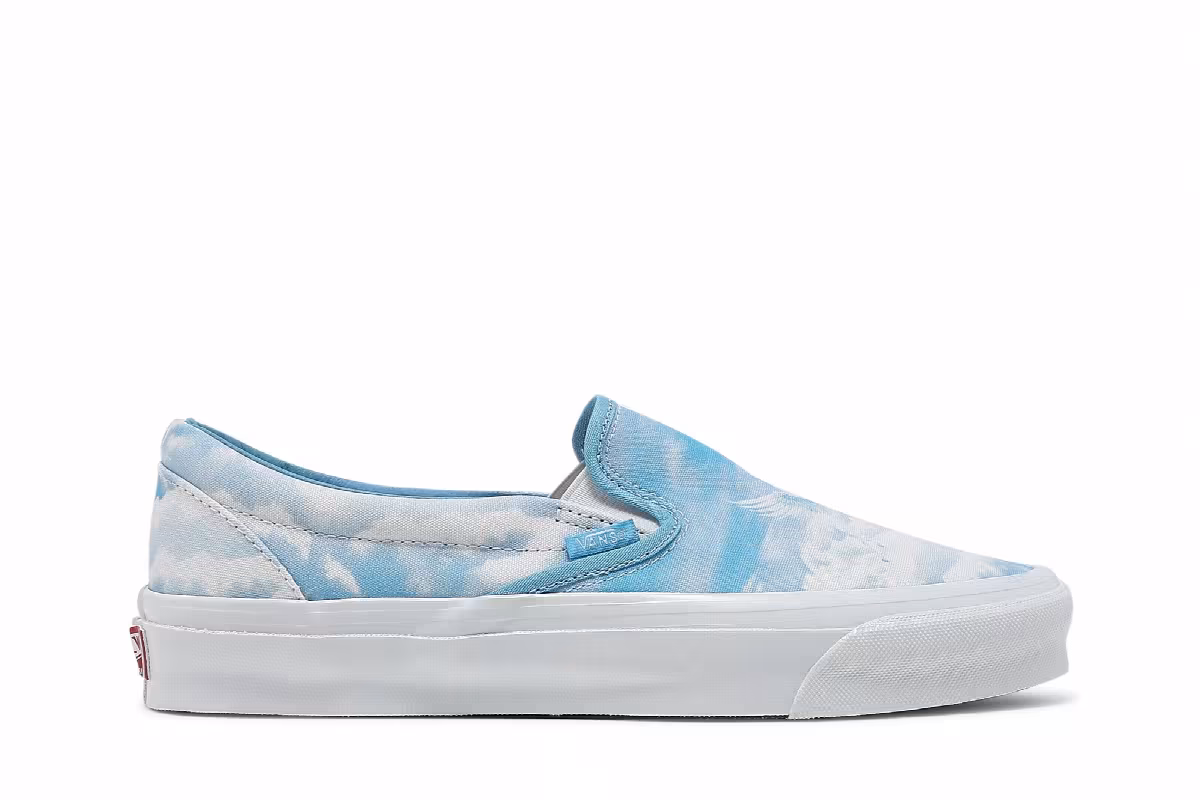 Kith x Vans Vault OG Classic Slip-On LX Clouds, view 2