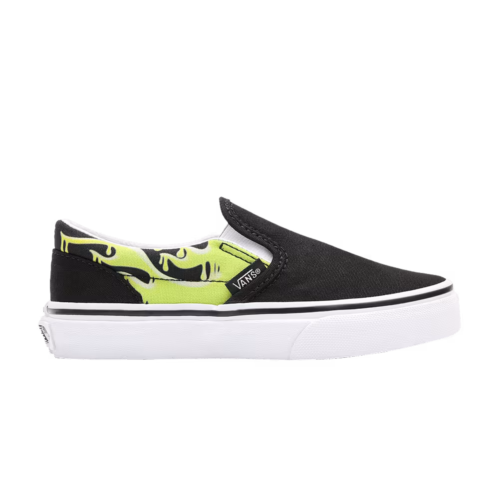 Vans Classic Slip-On Kids Slime Flame