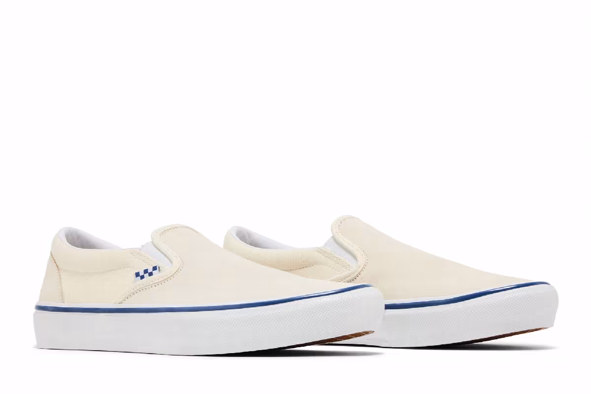 Vans Skate Slip-On Checkerboard - Off White, view 9