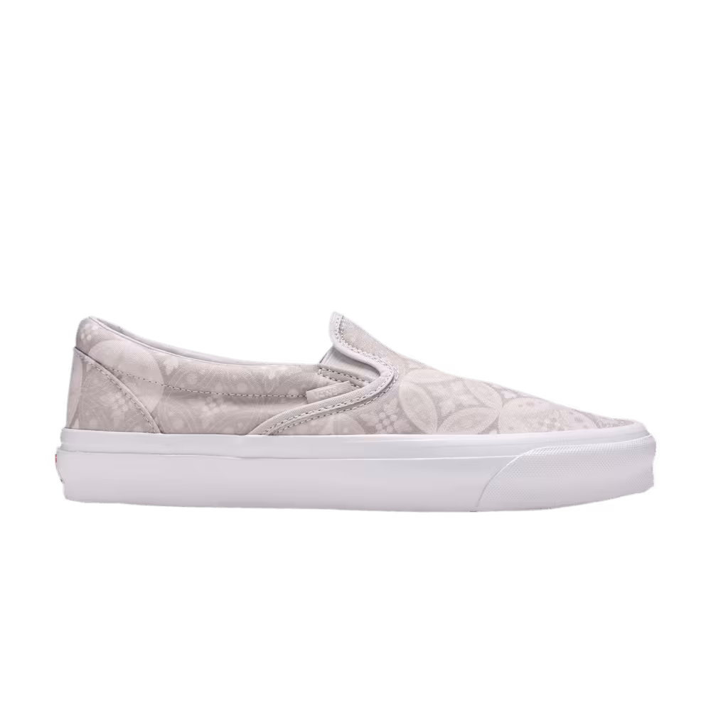 Kith x Vans Vault OG Classic Slip-On LX Gray Tile