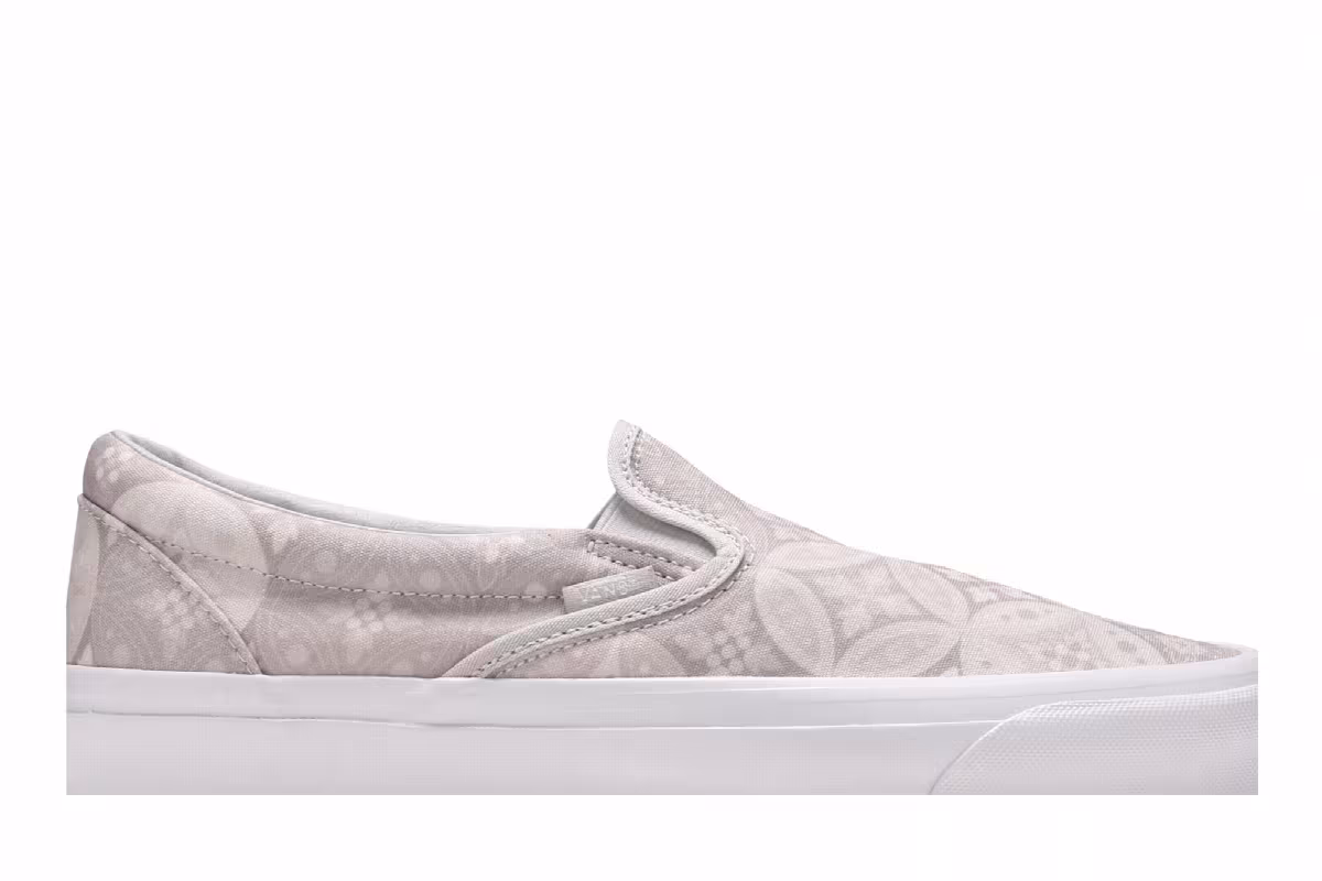 Kith x Vans Vault OG Classic Slip-On LX Gray Tile, view 3