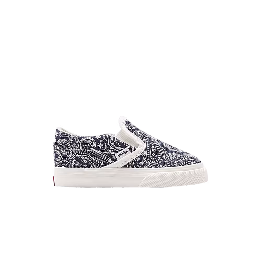 Kith x Vans Vault OG Classic Slip-On Toddler Paisley