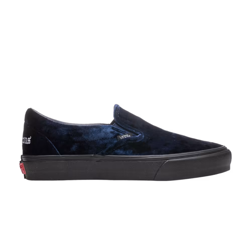 Noon Goons x Vans Classic Slip-On VLT LX Black Velvet