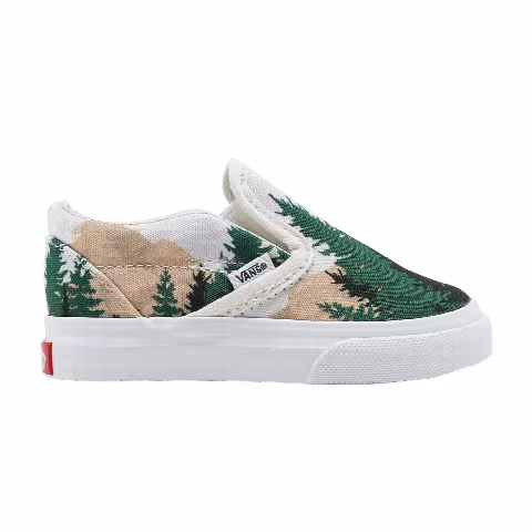 Kith x Vans Vault OG Classic Slip-On Toddler 'Treescape'