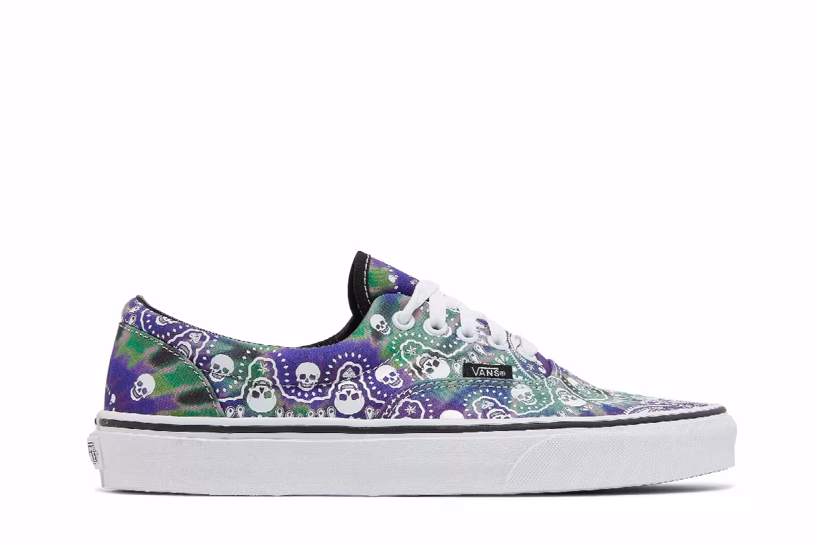 Vans Era Bandana Tie Dye Skull, view 2