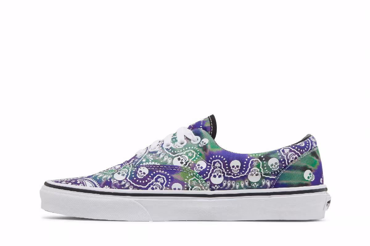 Vans Era Bandana Tie Dye Skull, view 4