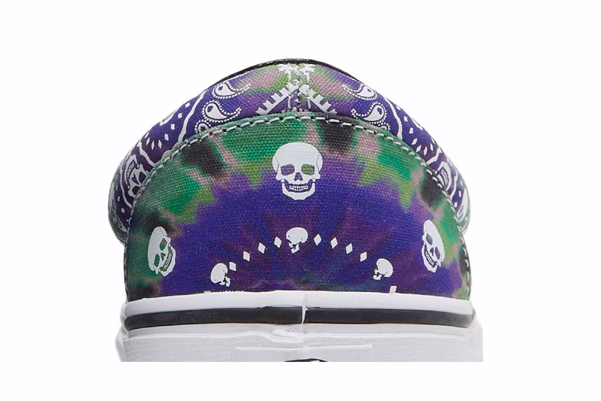 Vans Era Bandana Tie Dye Skull, view 8