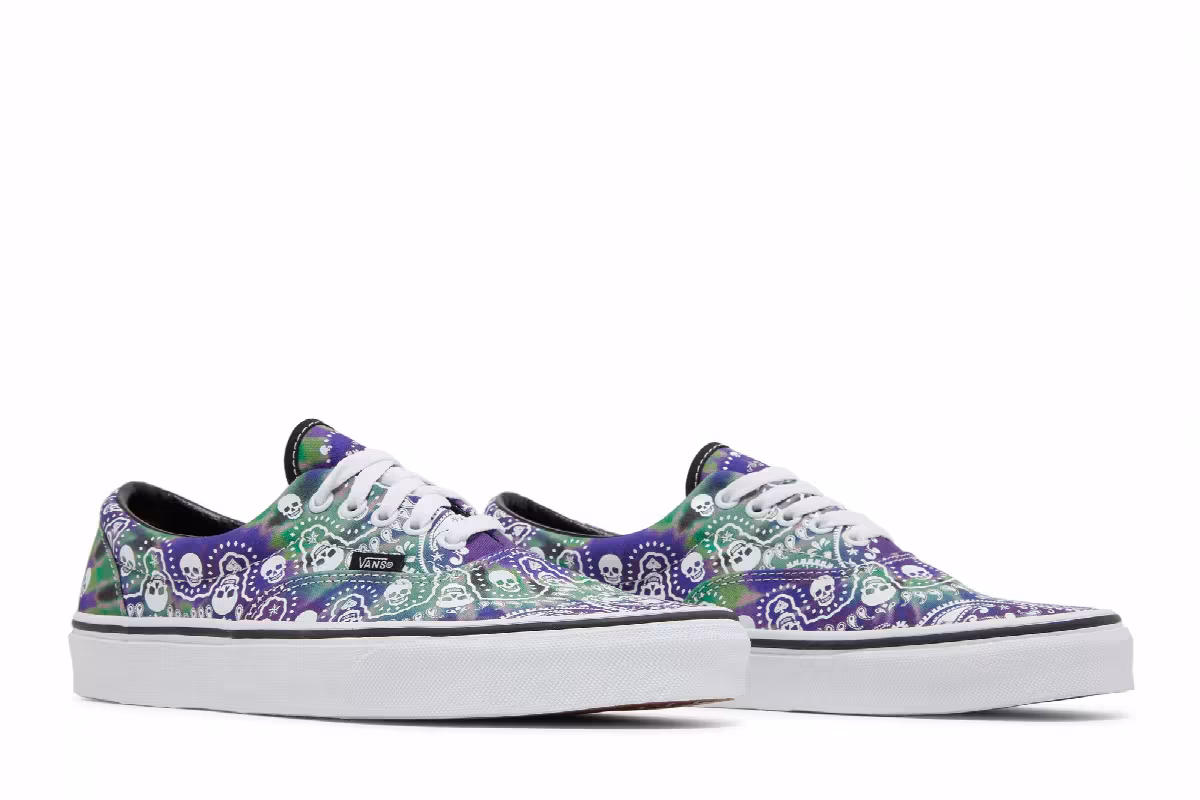 Vans Era Bandana Tie Dye Skull, view 9