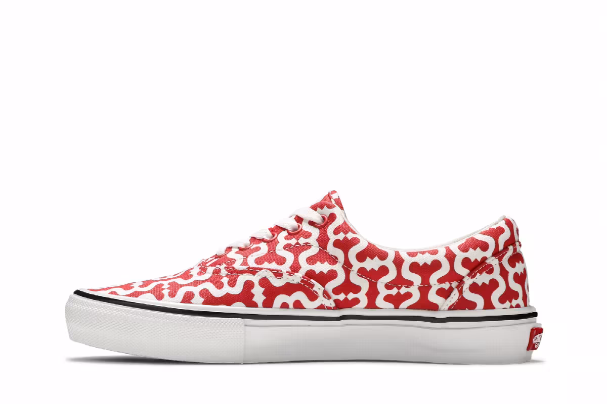 Supreme x Vans Era Monogram S - Red, view 4