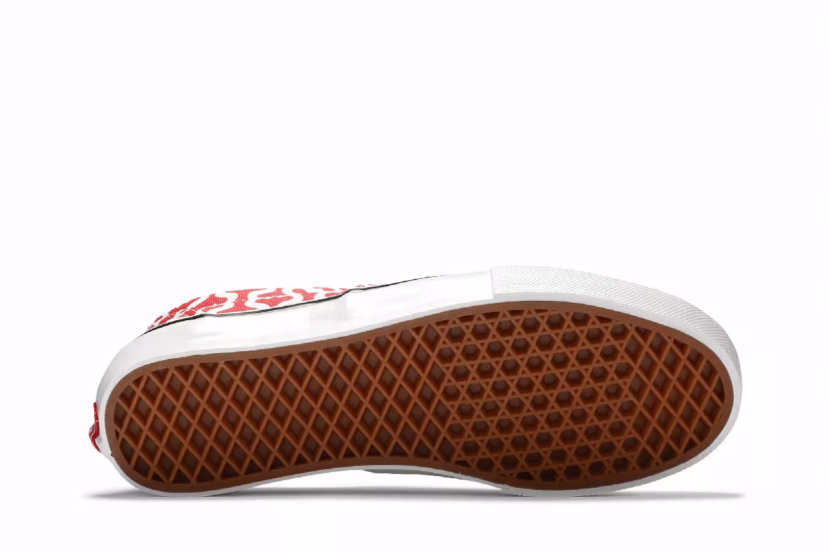 Supreme x Vans Era Monogram S - Red, view 5