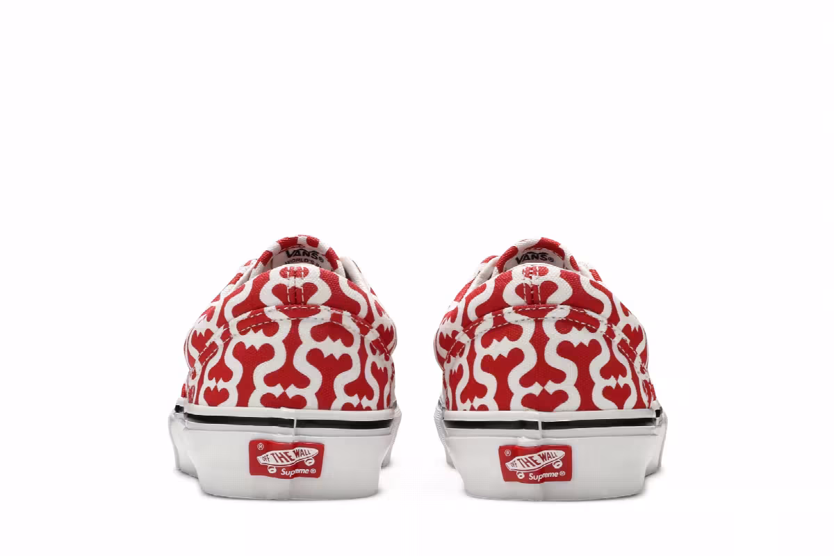 Supreme x Vans Era Monogram S - Red, view 7