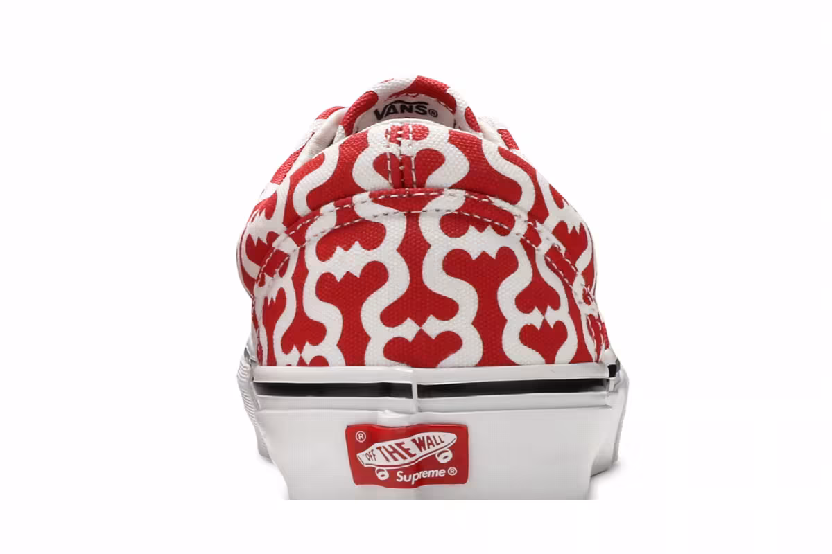 Supreme x Vans Era Monogram S - Red, view 8
