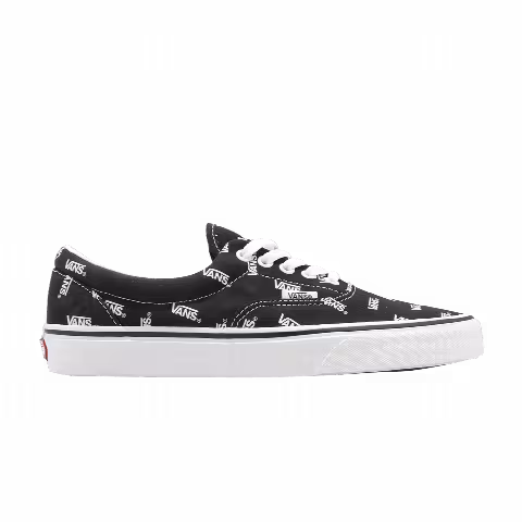 Vans Era 'Allover Logo - Black White'