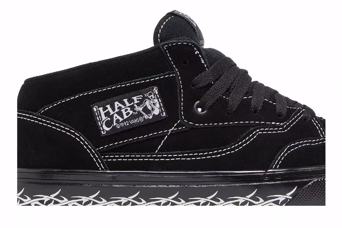 Supreme x Vans Half Cab Barbed Wire - Black, view 3