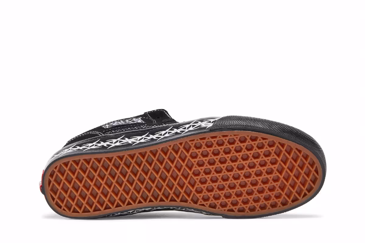 Supreme x Vans Half Cab Barbed Wire - Black, view 5
