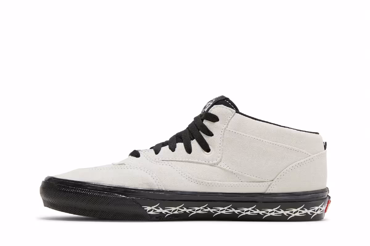 Supreme x Vans Half Cab Barbed Wire - White, view 4
