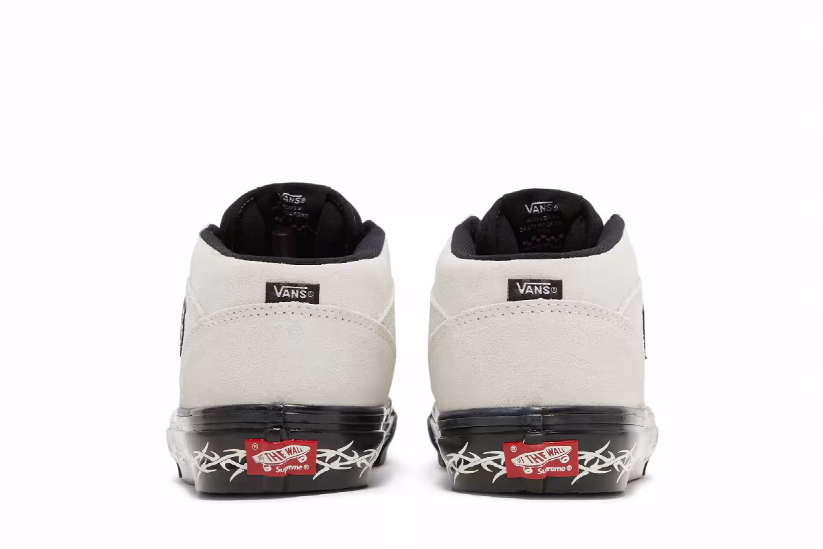 Supreme x Vans Half Cab Barbed Wire - White, view 7