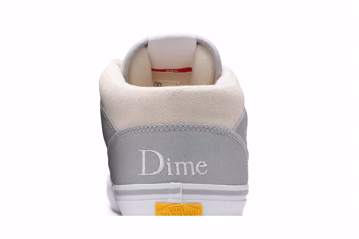 Dime x Vans Half Cab Pro LTD Reflective Grey, view 8